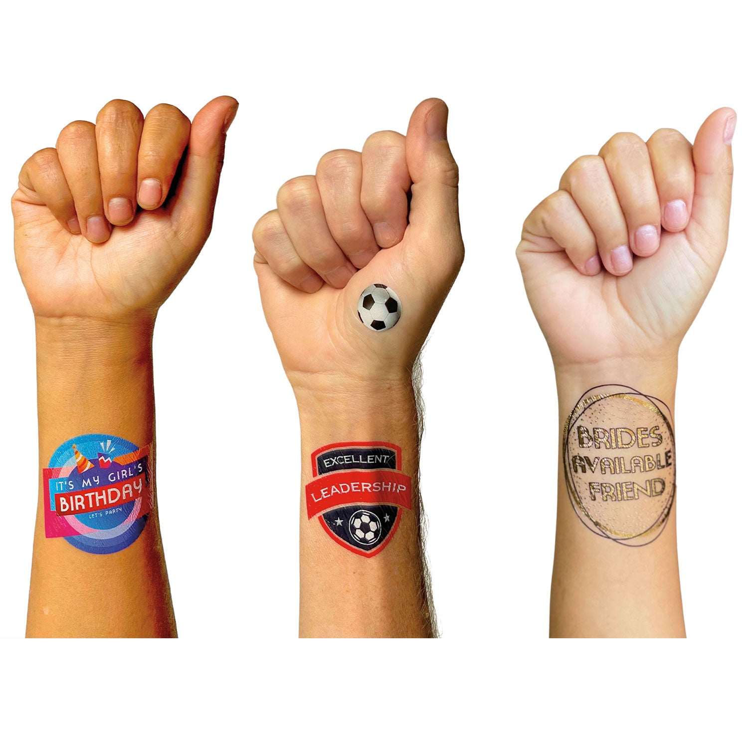 Temporary tattoos last longer with these tips. The Original Achievement Tattoo Co.